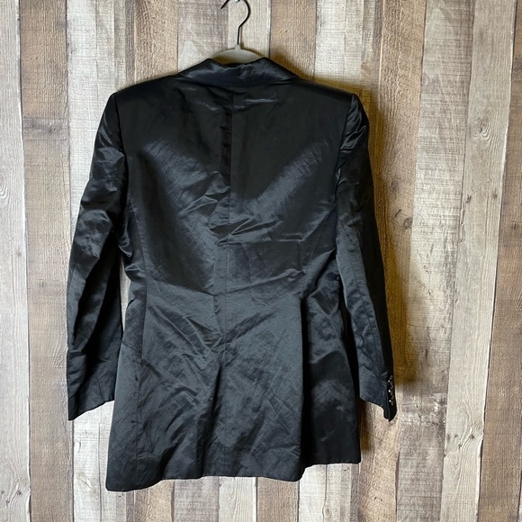 Vintage Dine Max Long Black Blazer - Picture 5 of 7
